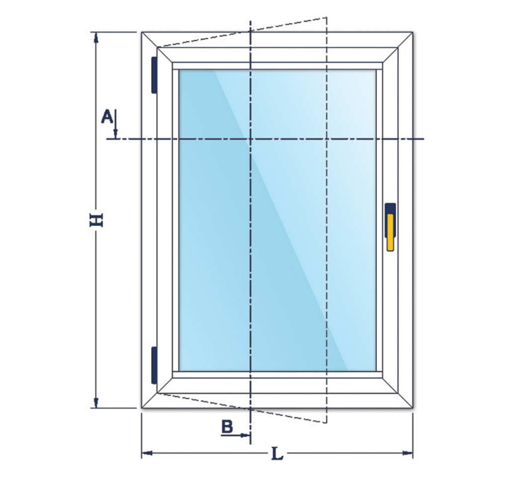 Curtain Wall - 06' Mirrored